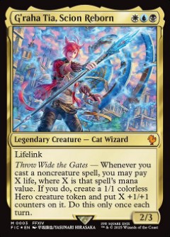 G'raha Tia, Scion Reborn Final Fantasy Commander decks